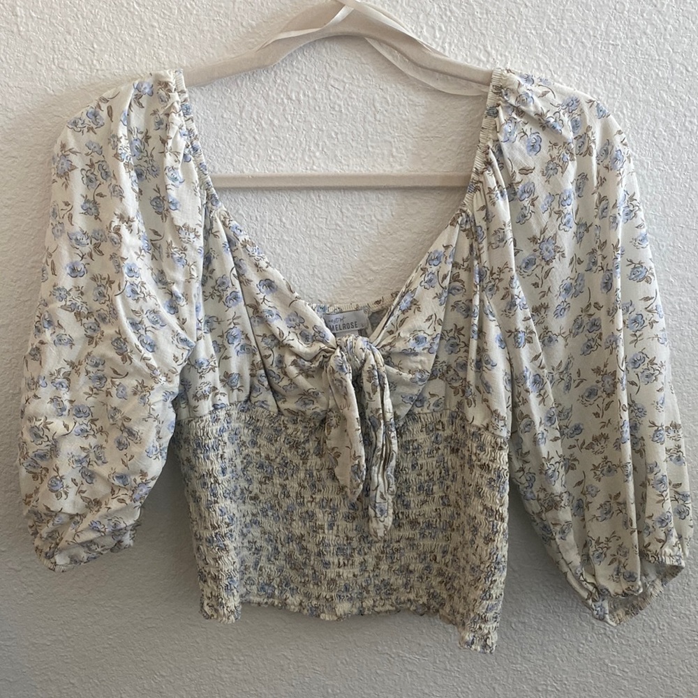 West of Melrose Cute Shirt with half sleeves